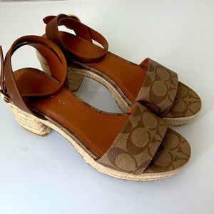 Coach Platform Sandals
